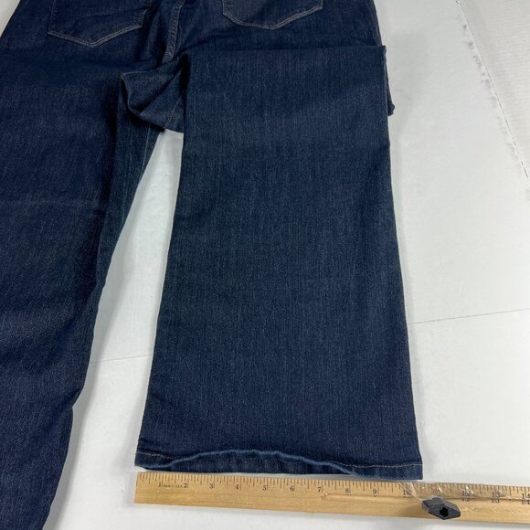 Not Your Daughters Jean Women Plus 39x31* Teresa Trouser Dark Blue Denim Tag 18W - Picture 11 of 16